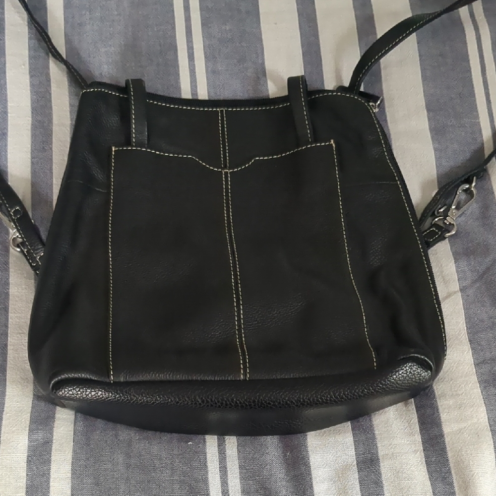 Clark's Black Leather Bag